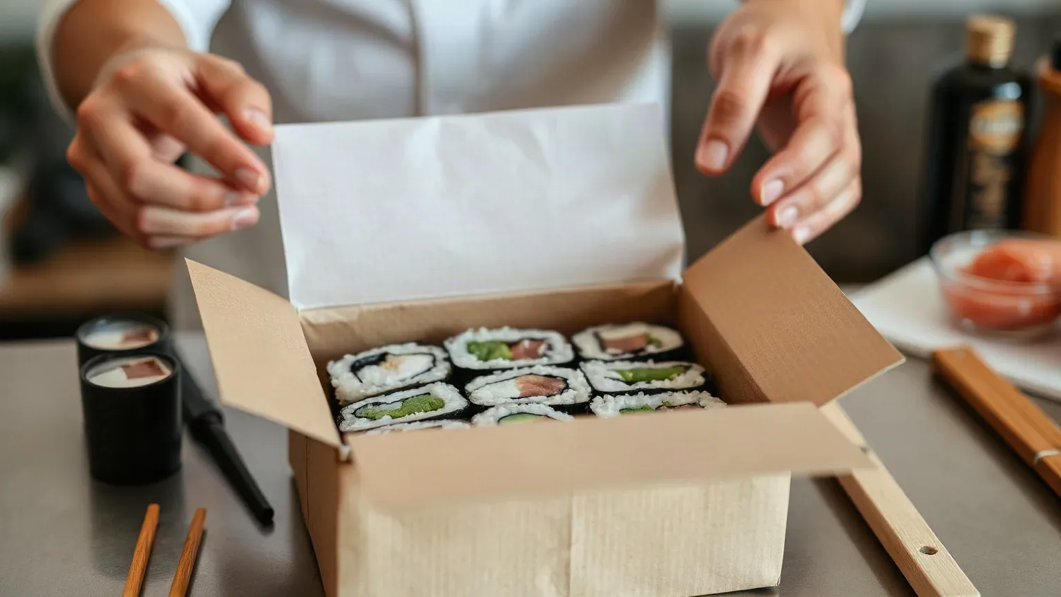 Sushi making class Edinburgh